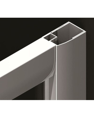 Шторка на ванну Radaway Vesta DWD 160 203160-01 профиль Хром стекло прозрачное