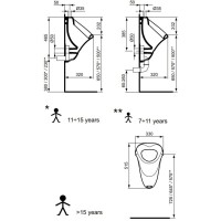 Писсуар Vidima Seva Fresh W390061