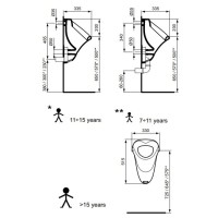 Писсуар Vidima Seva Fresh W390161