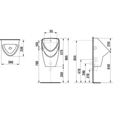Писсуар Jika Livo 8402000000001