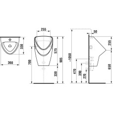 Писсуар Jika Livo 8402010000001