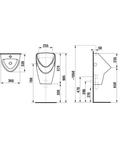 Писсуар Jika Livo 8402010000001