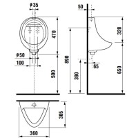 Писсуар Jika Korint 8441000004401