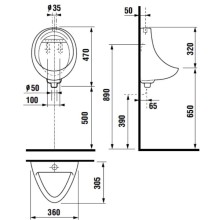Писсуар Jika Korint 8441000004401