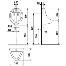 Писсуар Jika Korint 8441000004401