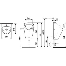 Писсуар Jika Golem 8430610000001