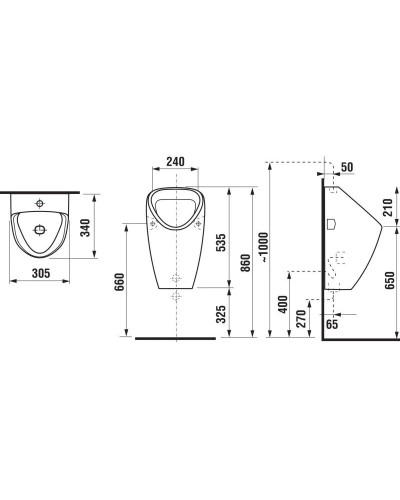 Писсуар Jika Golem 8430610000001