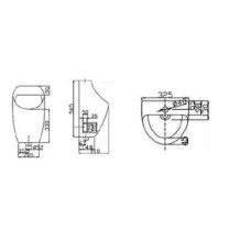Писсуар SSWW CU4003