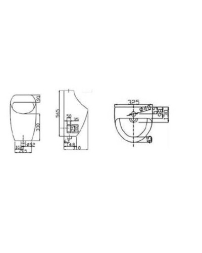 Писсуар SSWW CU4003