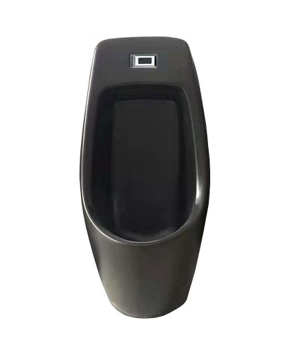 Писсуар SantiLine SL-6002MB Черный матовый с сенсорным смывом