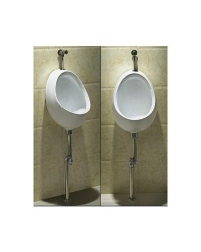 Писсуар CeramaLux X545S с кнопочным механизмом смыва