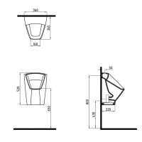 Писсуар Bien Neptun NPPS05201VSUW3000