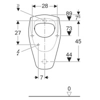 Писсуар Geberit Renova 235300000