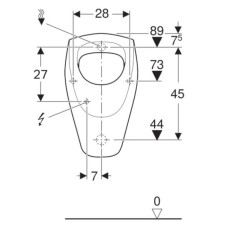 Писсуар Geberit Renova 235300000