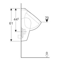 Писсуар Geberit Renova 235300000