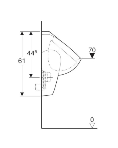 Писсуар Geberit Renova 235300000