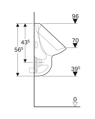 Писсуар Geberit Aller 236500000