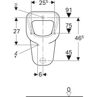 Писсуар Geberit Aller 236500000