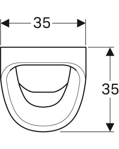 Писсуар Geberit Aller 236500000