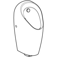 Писсуар со встроенным управлением, питание от генератора Geberit Selva 116.084.00.1