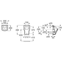 Писсуар Roca Hall 353623000