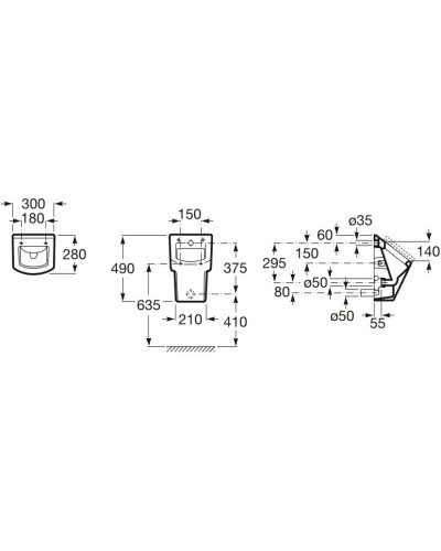 Писсуар Roca Hall 353623000