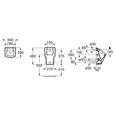 Писсуар Roca Hall 35362E000