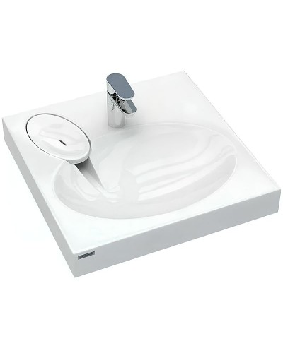 Раковина Paulmark Mond 60 PM720431 на стиральную машину Белая