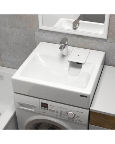 Раковина Paulmark Welt 60 PM730431 на стиральную машину Белая