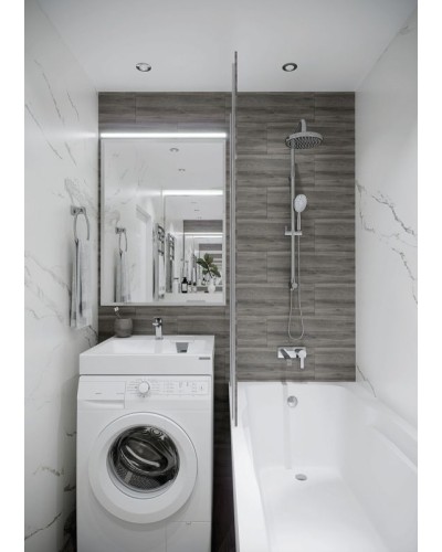 Раковина Paulmark Welt 60 PM730431 на стиральную машину Белая