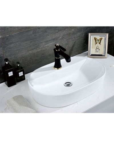 Раковина CeramaLux 61 D1346 Белая