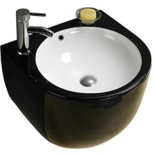 Раковина CeramaLux 49 500FBW Черная