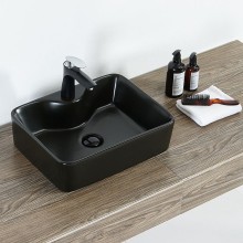 Раковина Orange 48 B01-475MB Черная матовая