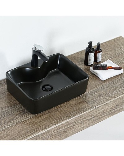 Раковина Orange 48 B01-475MB Черная матовая