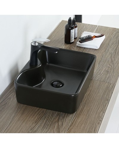 Раковина Orange 48 B01-475MB Черная матовая