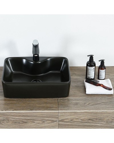 Раковина Orange 48 B01-475MB Черная матовая