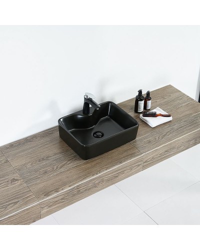 Раковина Orange 48 B01-475MB Черная матовая