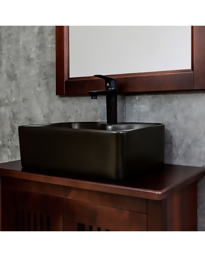 Раковина Orange 48 B01-475MB Черная матовая