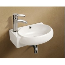 Раковина WeltWasser Aisbach 5011 L 43 10000003874 Белый глянец