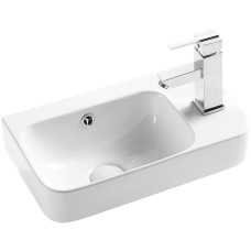 Раковина WeltWasser Aisbach 5117 R 45 10000003971 Белый глянец