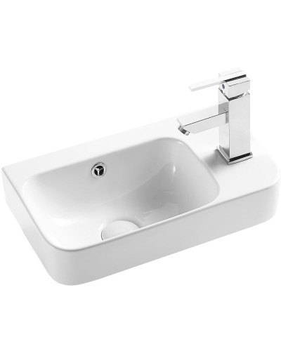 Раковина WeltWasser Aisbach 5117 R 45 10000003971 Белый глянец