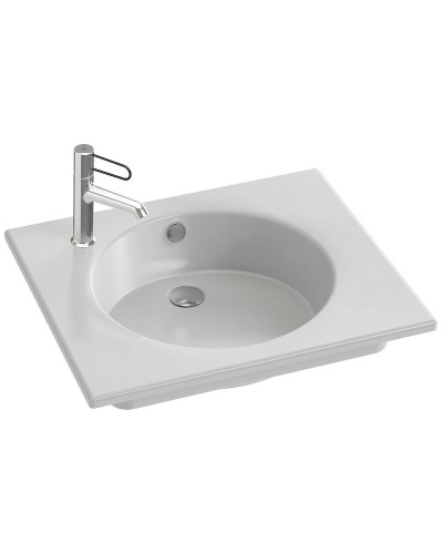 Раковина Jacob Delafon Odeon Rive Gauche 60 EXBA112-Z-00 Белая