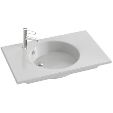 Раковина Jacob Delafon Odeon Rive Gauche 80 EXAW112-Z-00 Белая