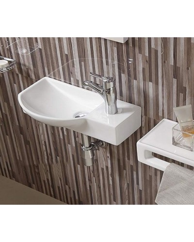 Раковина CeramaLux 45 7947BL Белая