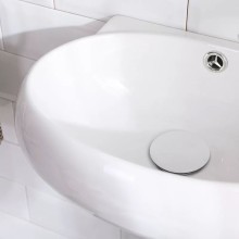 Раковина CeramaLux 43 9100L Белая