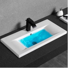 Раковина CeramaLux 80 9393-80 Белая