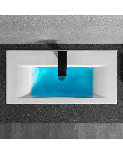 Раковина CeramaLux 80 9393-80 Белая