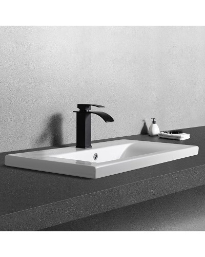 Раковина CeramaLux 80 9393-80 Белая