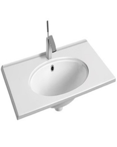 Раковина CeramaLux 71 9070F Белая