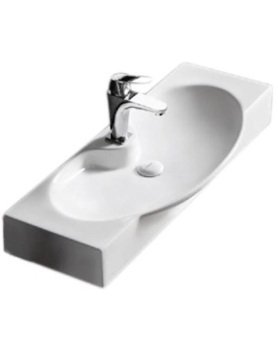 Раковина CeramaLux 80 STR4282B Белая